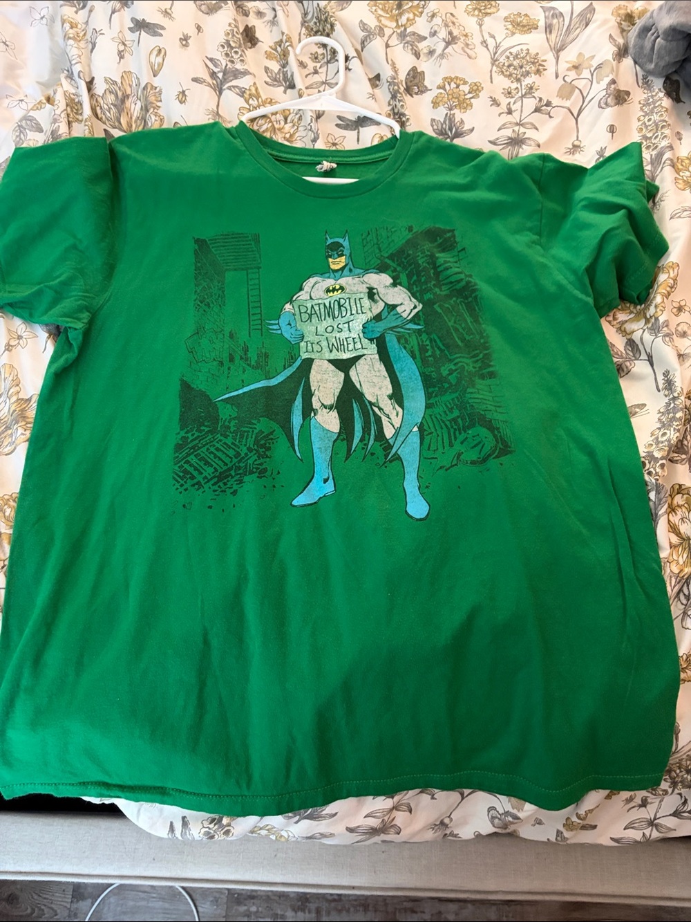 Alstyle Green Graphic Batman Tee